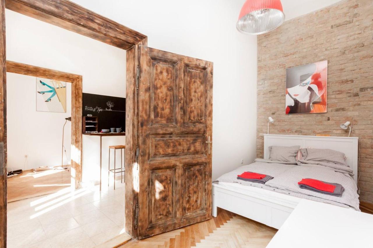 Little Whistle In The Heart Of Jewish District With Ac Apartment Budapest Luaran gambar