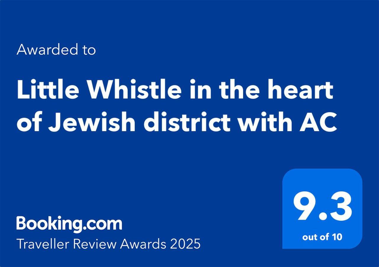 Little Whistle In The Heart Of Jewish District With Ac Apartment Budapest Luaran gambar
